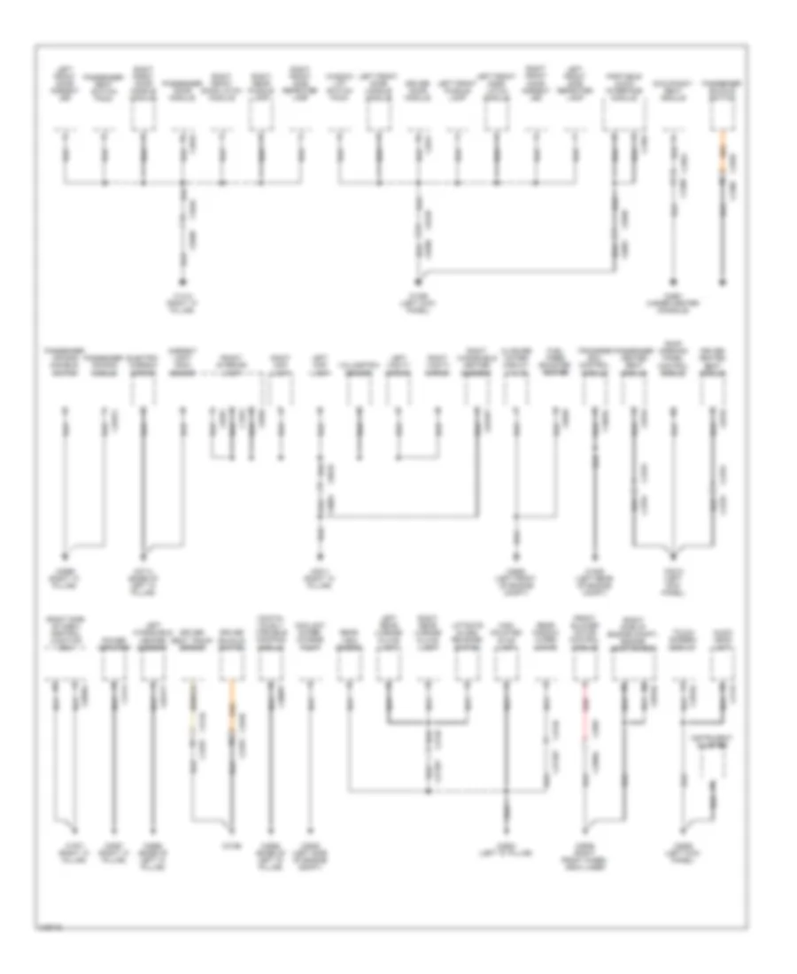 Ground Distribution Wiring Diagram 2 of 4 for Land Rover Range Rover Sport HSE 2011