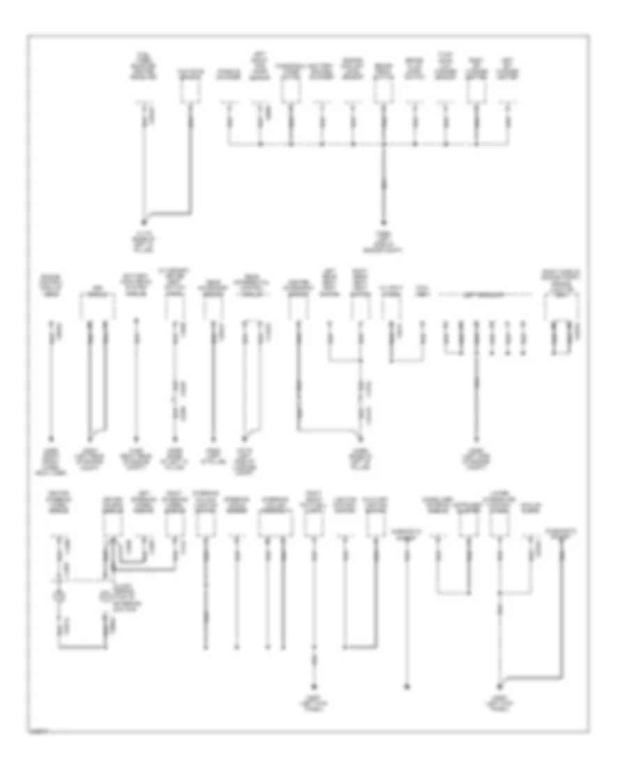 Ground Distribution Wiring Diagram 3 of 4 for Land Rover Range Rover Sport HSE 2011