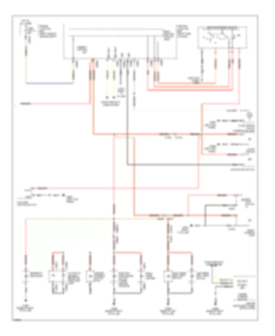 Instrument Illumination Wiring Diagram (2 of 2) for Land Rover Range Rover Sport HSE 2011
