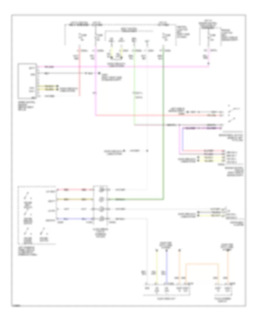 Cruise Control Wiring Diagram for Land Rover Range Rover Sport Supercharged 2011