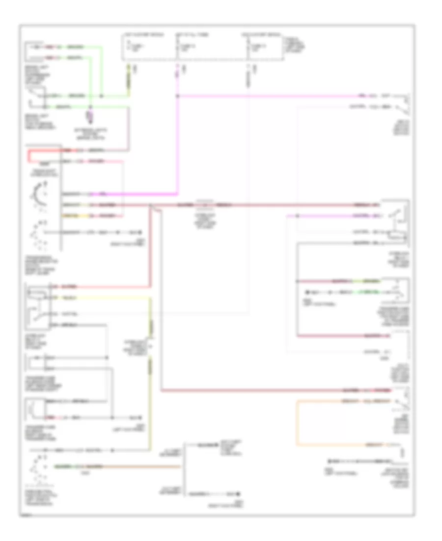 Shift Interlock Wiring Diagram for Land Rover Discovery SD 1996
