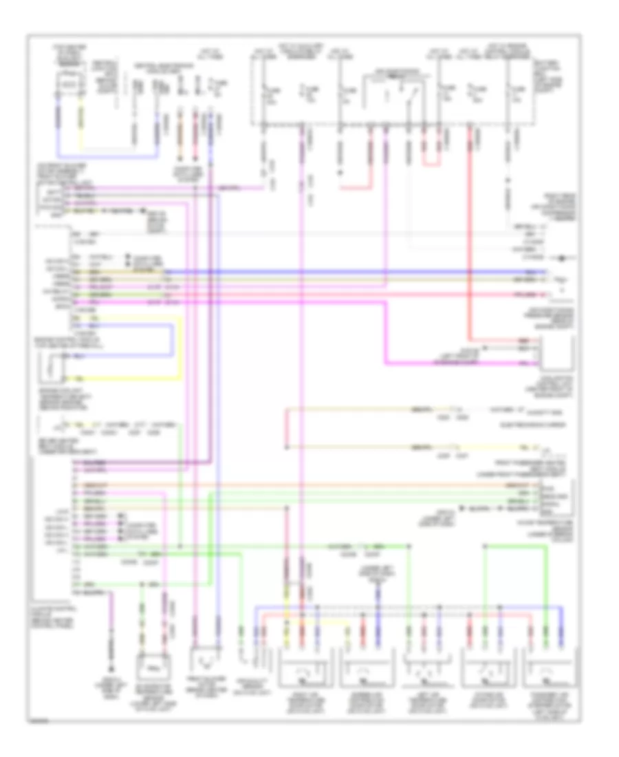 Automatic AC Wiring Diagram for Land Rover Discovery 2 2012