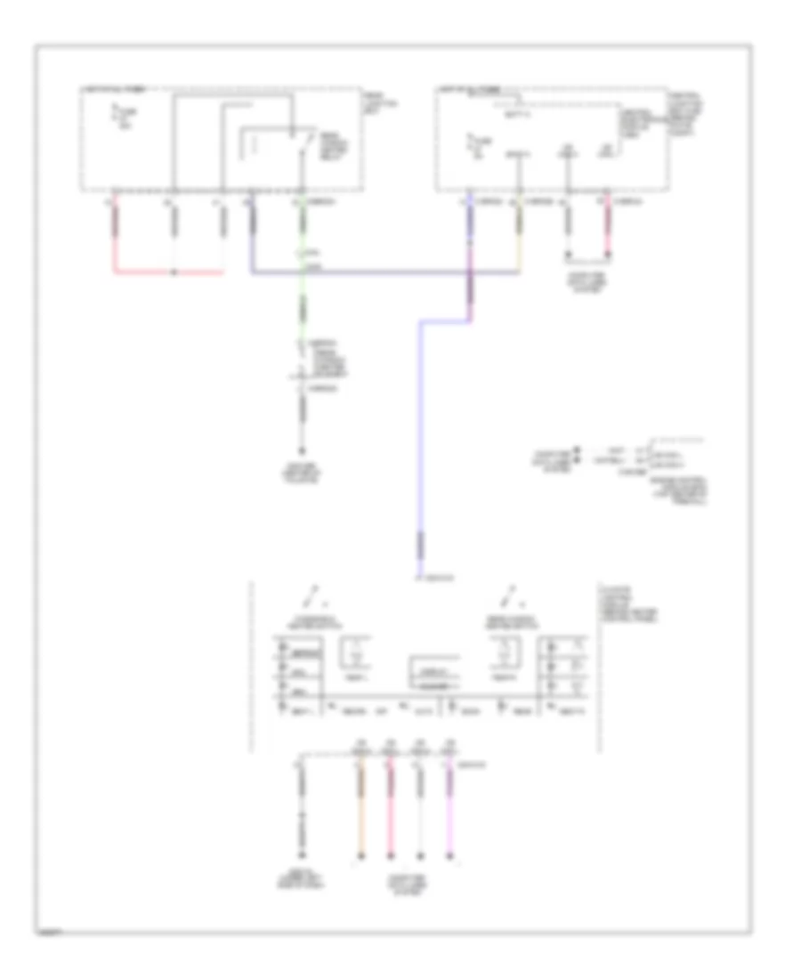 Rear Defogger Wiring Diagram for Land Rover Discovery 2 2012