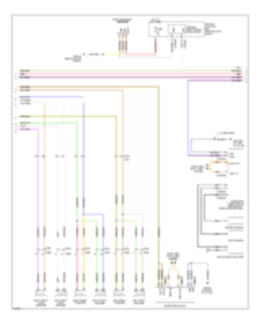 Navigation Wiring Diagram 2 of 3 for Land Rover Discovery 2 2012
