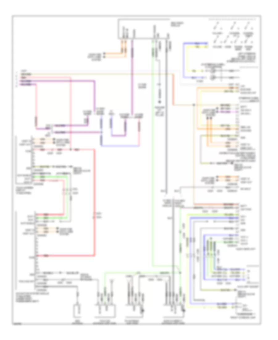 Navigation Wiring Diagram 3 of 3 for Land Rover Discovery 2 2012