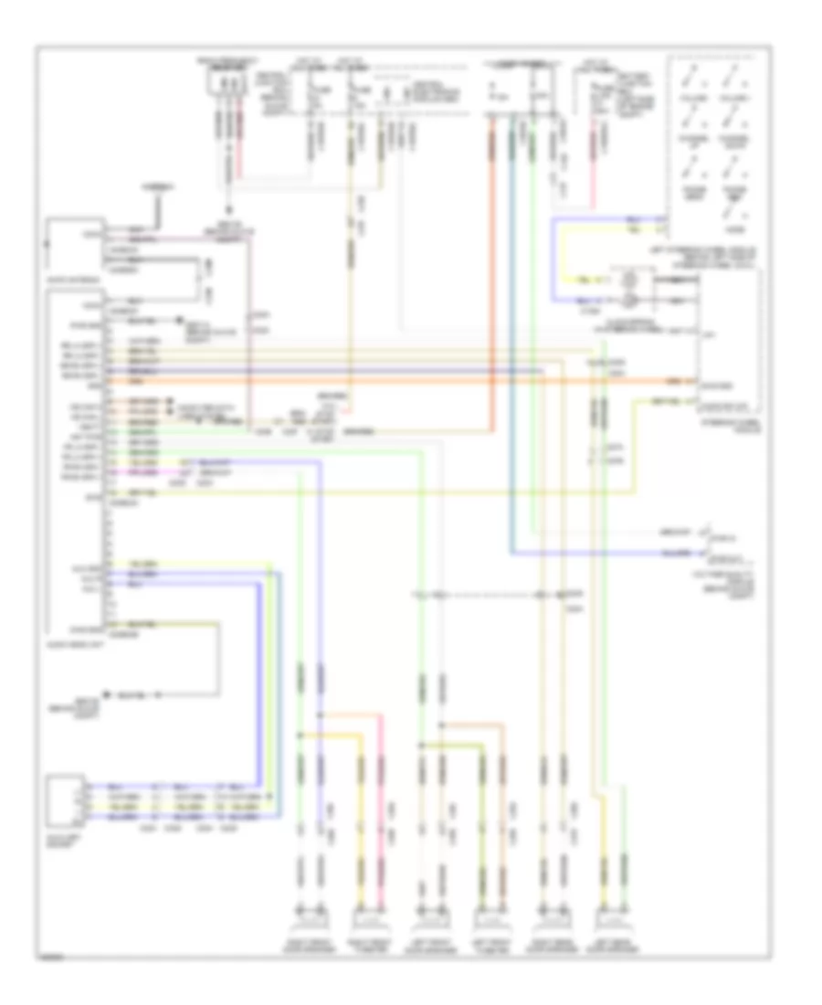 Radio Wiring Diagram Low Line for Land Rover Discovery 2 2012