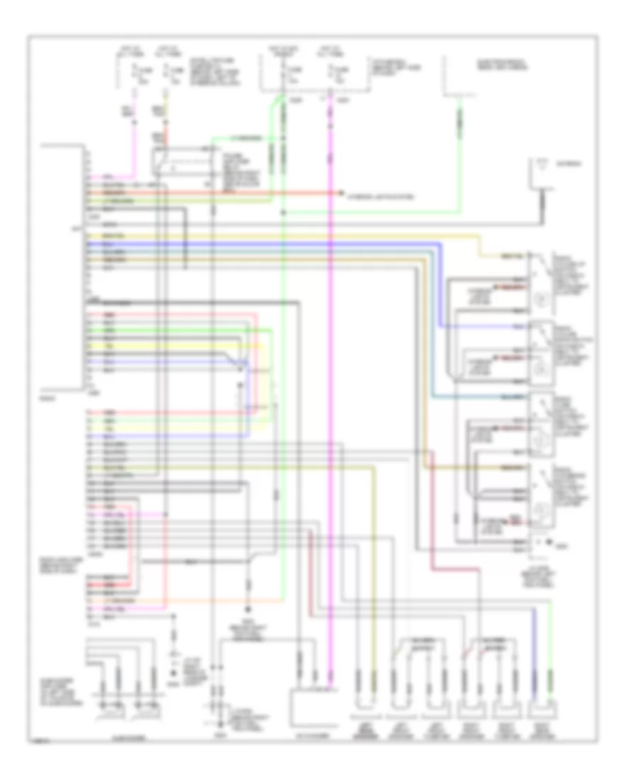Radio Wiring Diagrams for Land Rover Discovery SE7 1996
