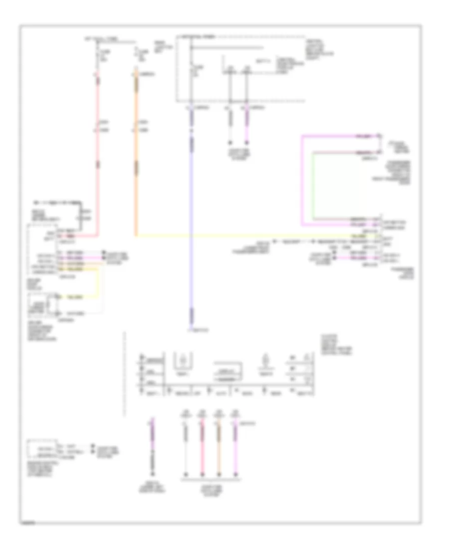 Heated Mirrors Wiring Diagram for Land Rover Discovery 2 HSE 2012