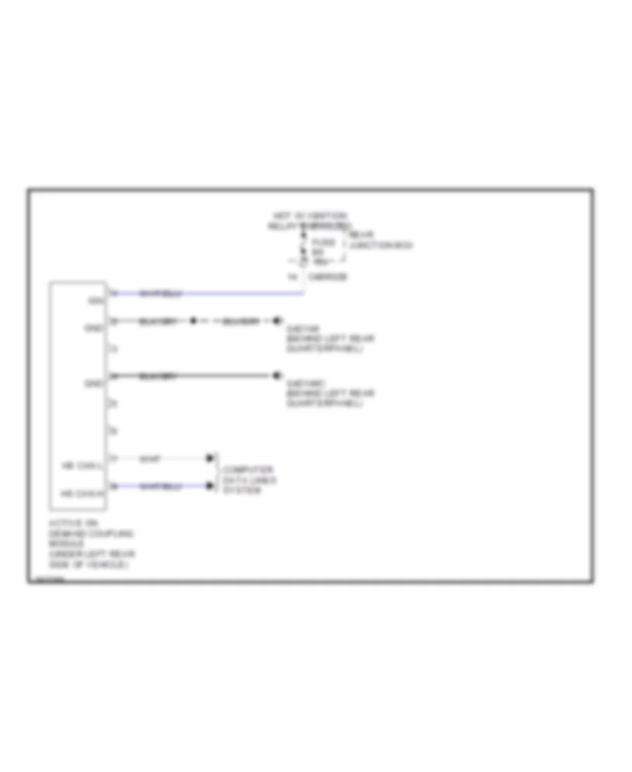 Rear Differential Lock Wiring Diagram for Land Rover Discovery 2 HSE 2012