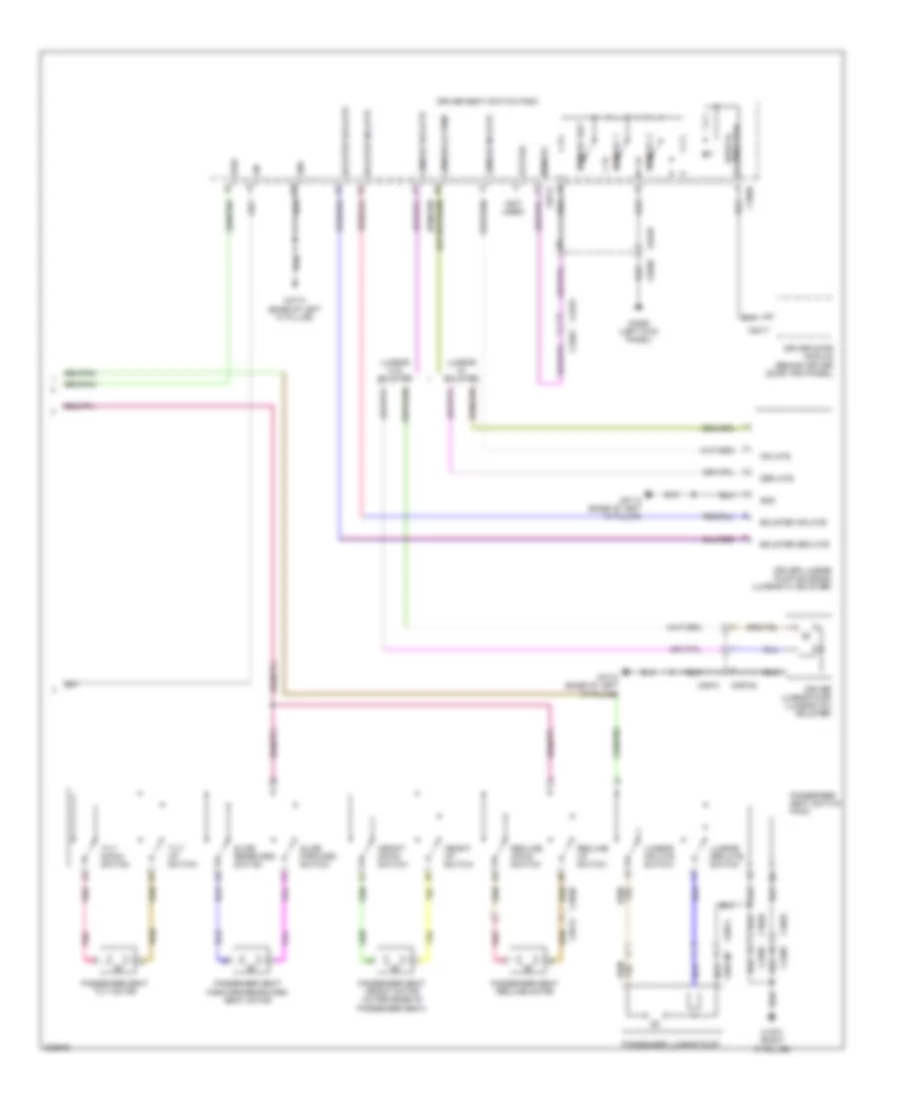 Memory Seat Wiring Diagram 2 of 2 for Land Rover Discovery 4 2012
