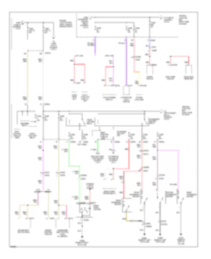 Power Distribution Wiring Diagram 2 of 4 for Land Rover Discovery 4 2012