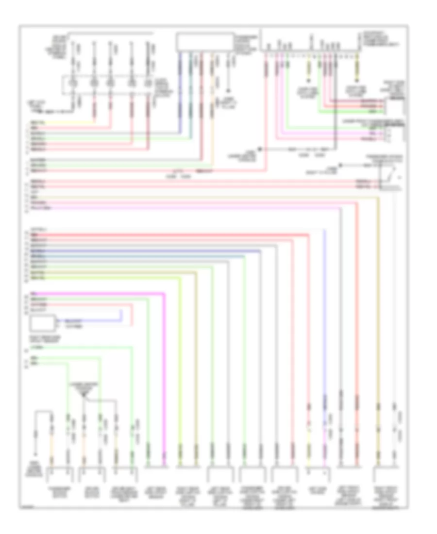 Supplemental Restraints Wiring Diagram 2 of 2 for Land Rover Discovery 4 2012