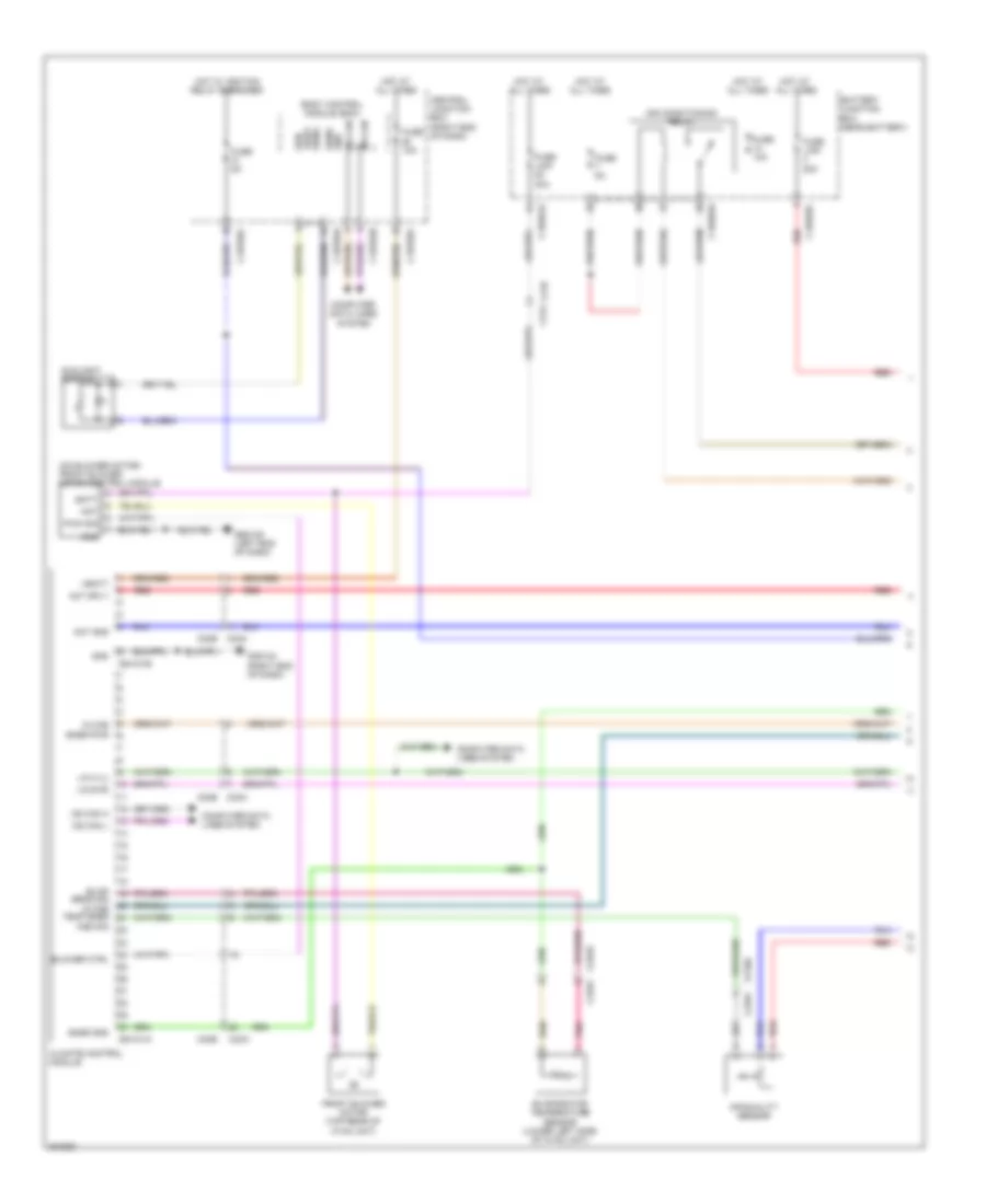 Электросхема кондиционера (1 из 2) для Land Rover Range Rover Evoque Dynamic 2012