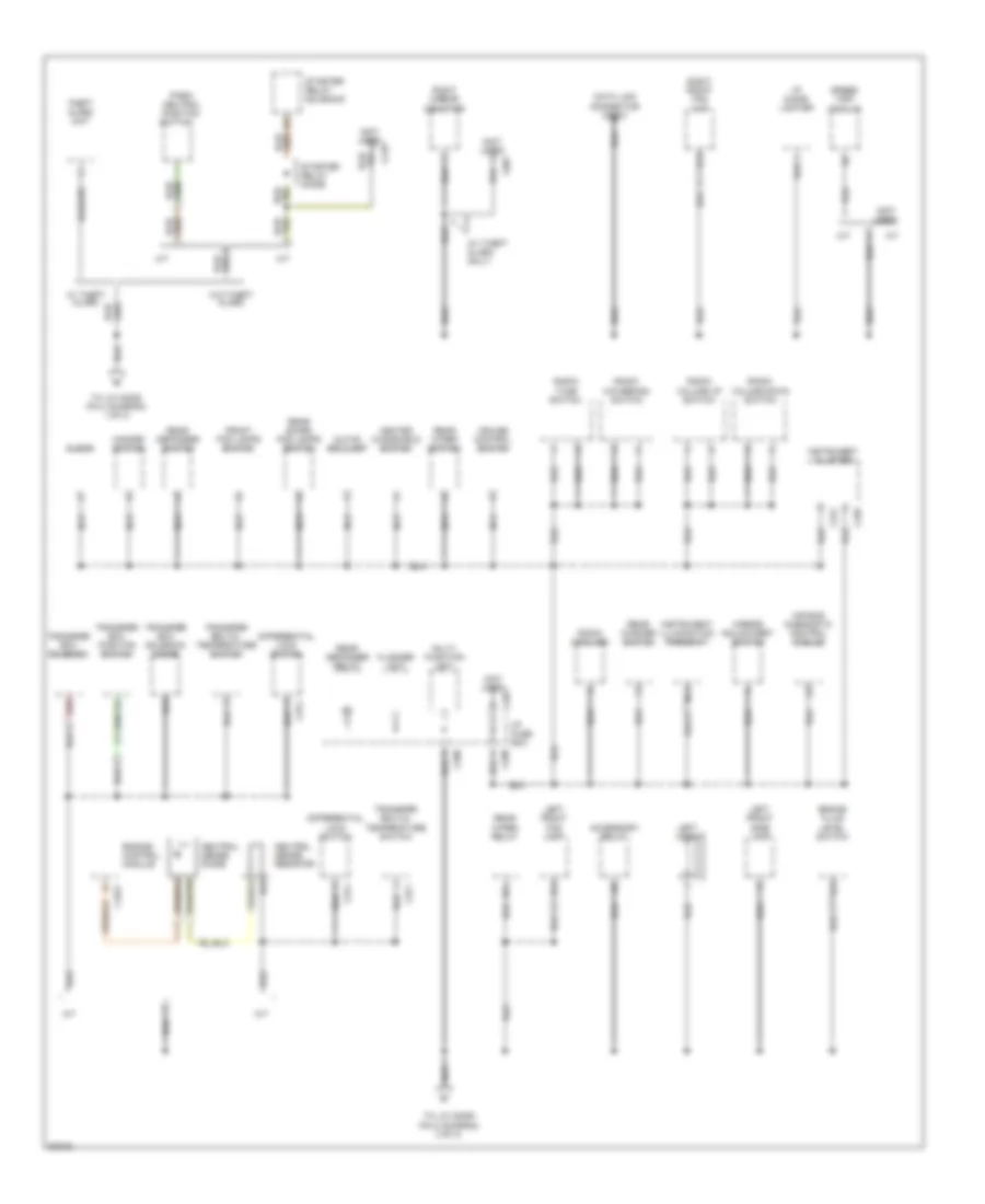 Ground Distribution Wiring Diagram (2 of 3) for Land Rover Discovery SD 1997