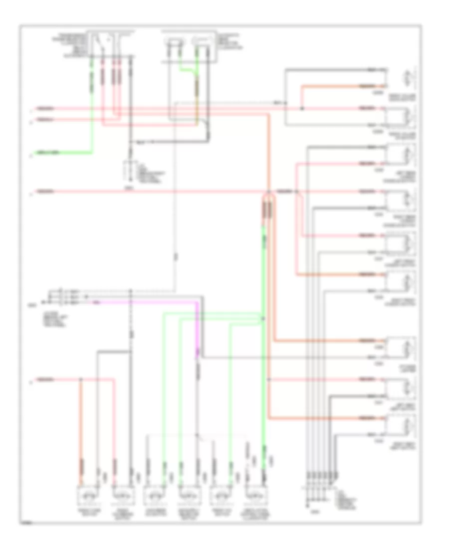 Instrument Illumination Wiring Diagram 2 of 2 for Land Rover Discovery SD 1997