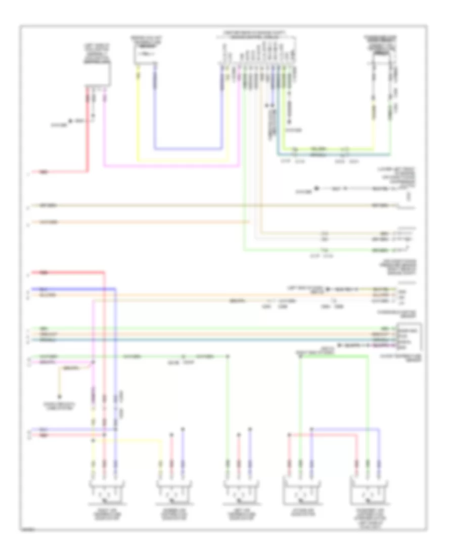 Automatic A C Wiring Diagram 2 of 2 for Land Rover Range Rover Evoque Prestige 2012