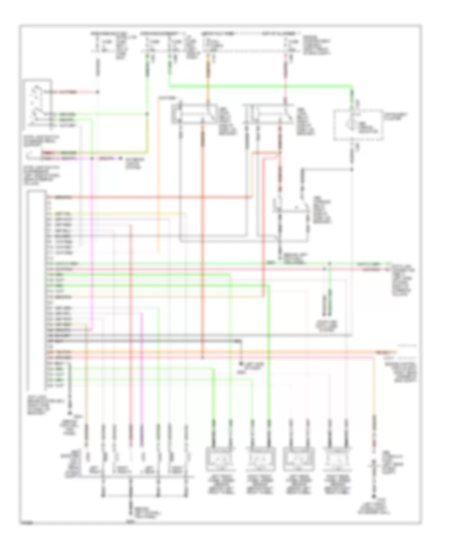 Anti lock Brake Wiring Diagrams for Land Rover Discovery SE7 1997