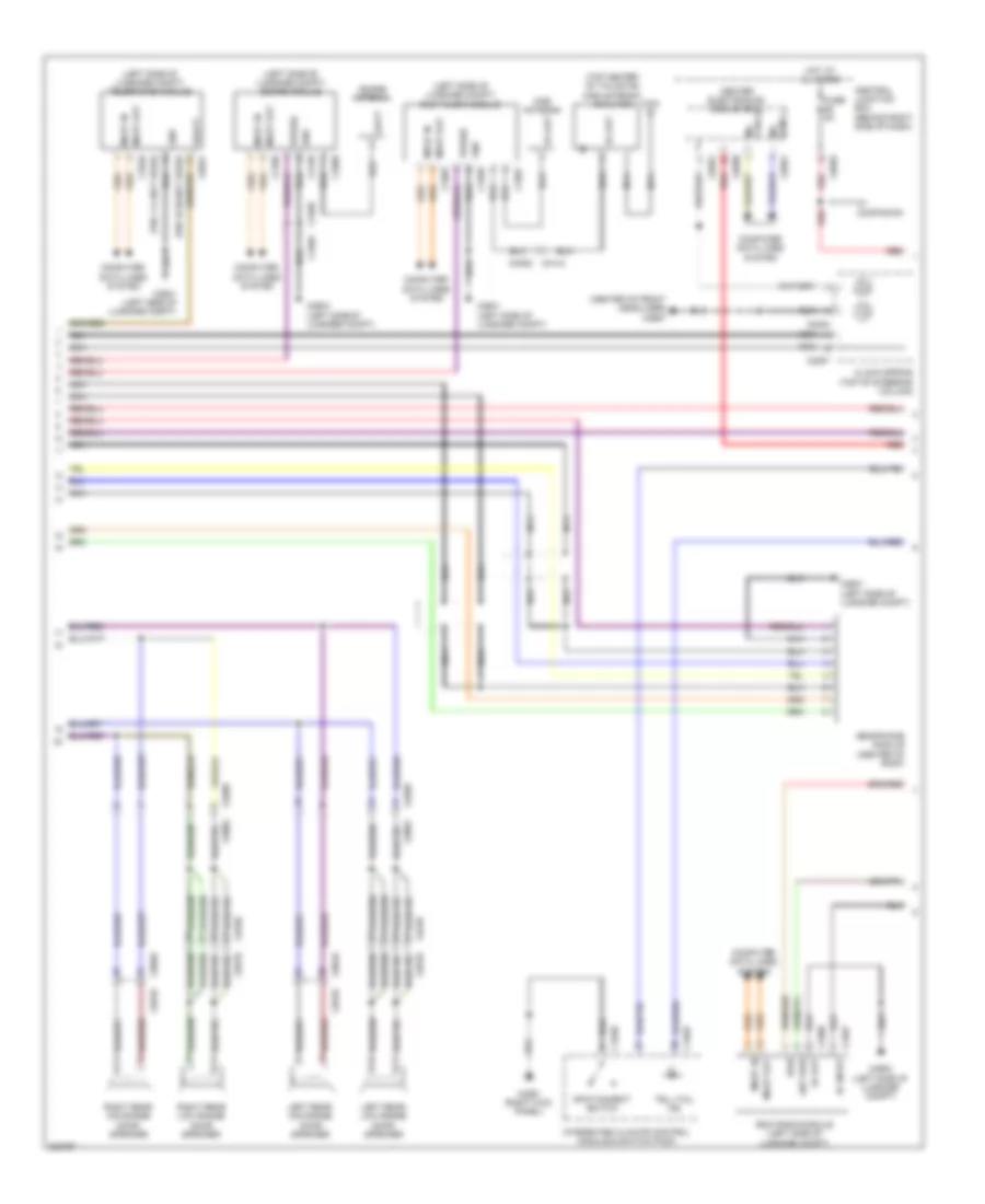Navigation Wiring Diagram Low Line 2 of 3 for Land Rover Range Rover HSE 2012
