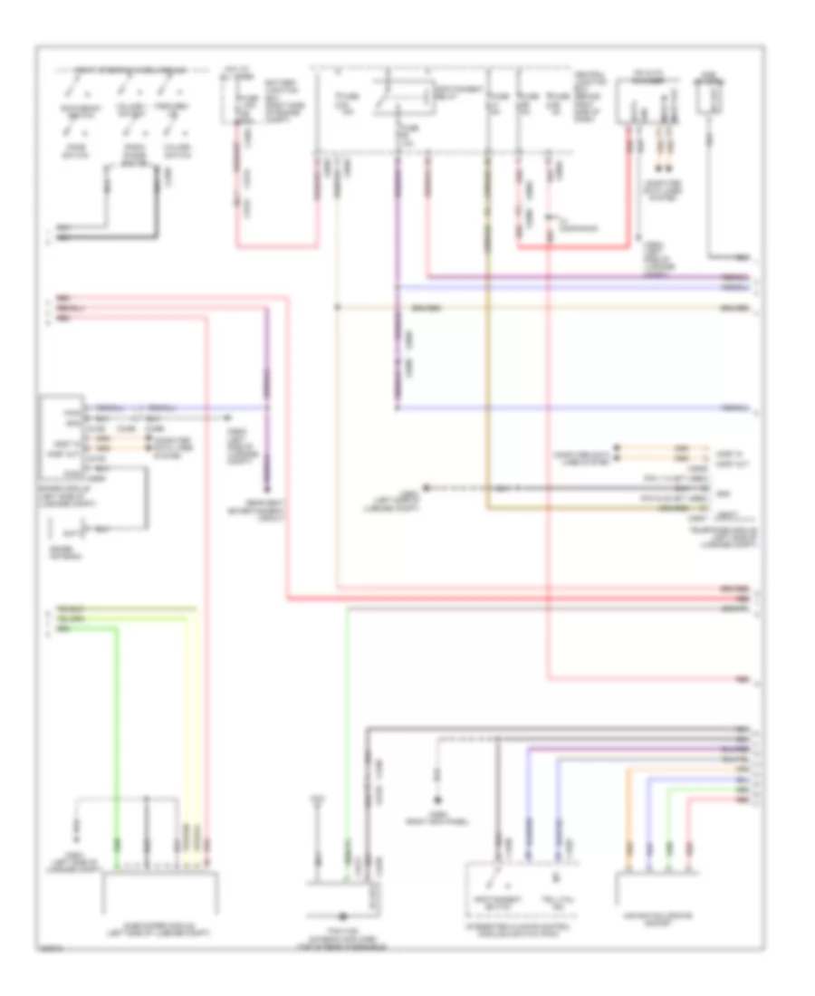 Radio Wiring Diagram, Midline (2 of 3) for Land Rover Range Rover HSE 2012