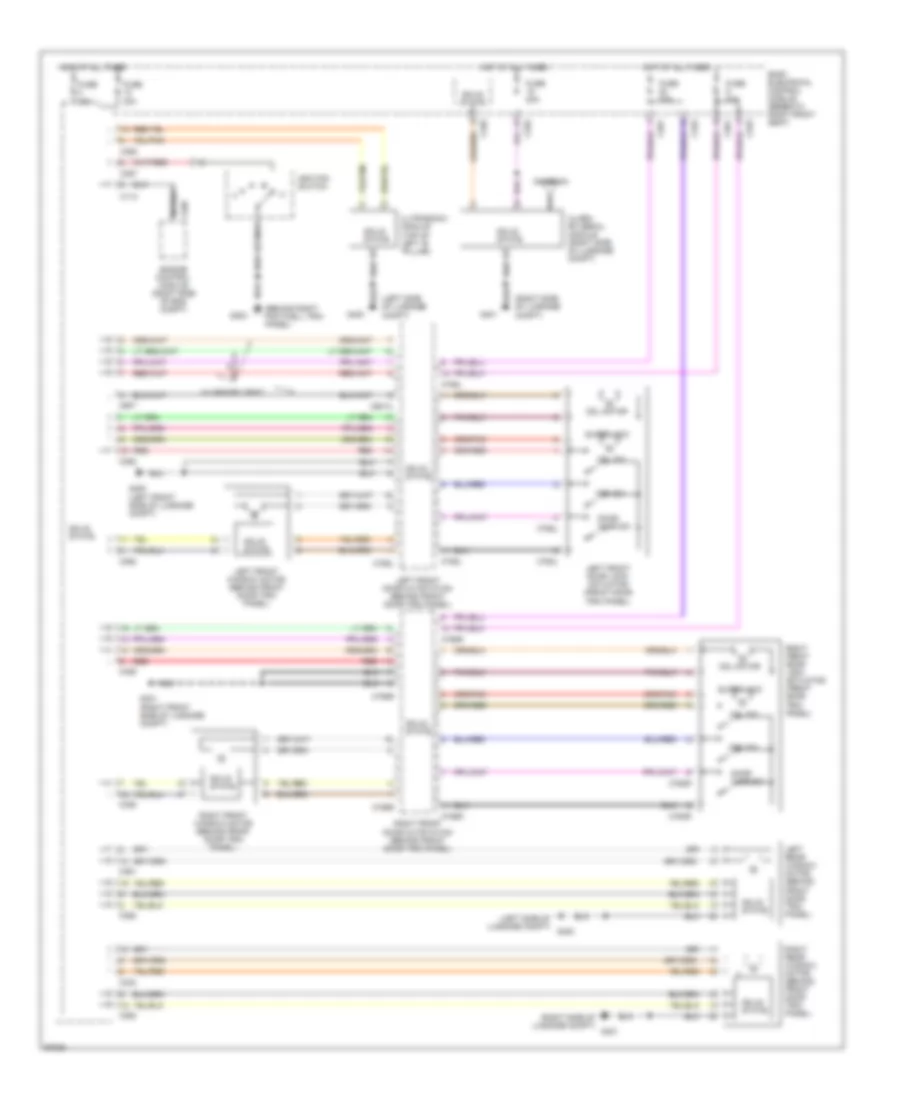 Anti theft Wiring Diagram 1 of 2 for Land Rover Range Rover HSE 1997