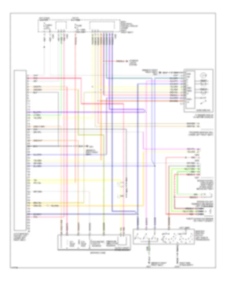 A T Wiring Diagram for Land Rover Range Rover HSE 1997