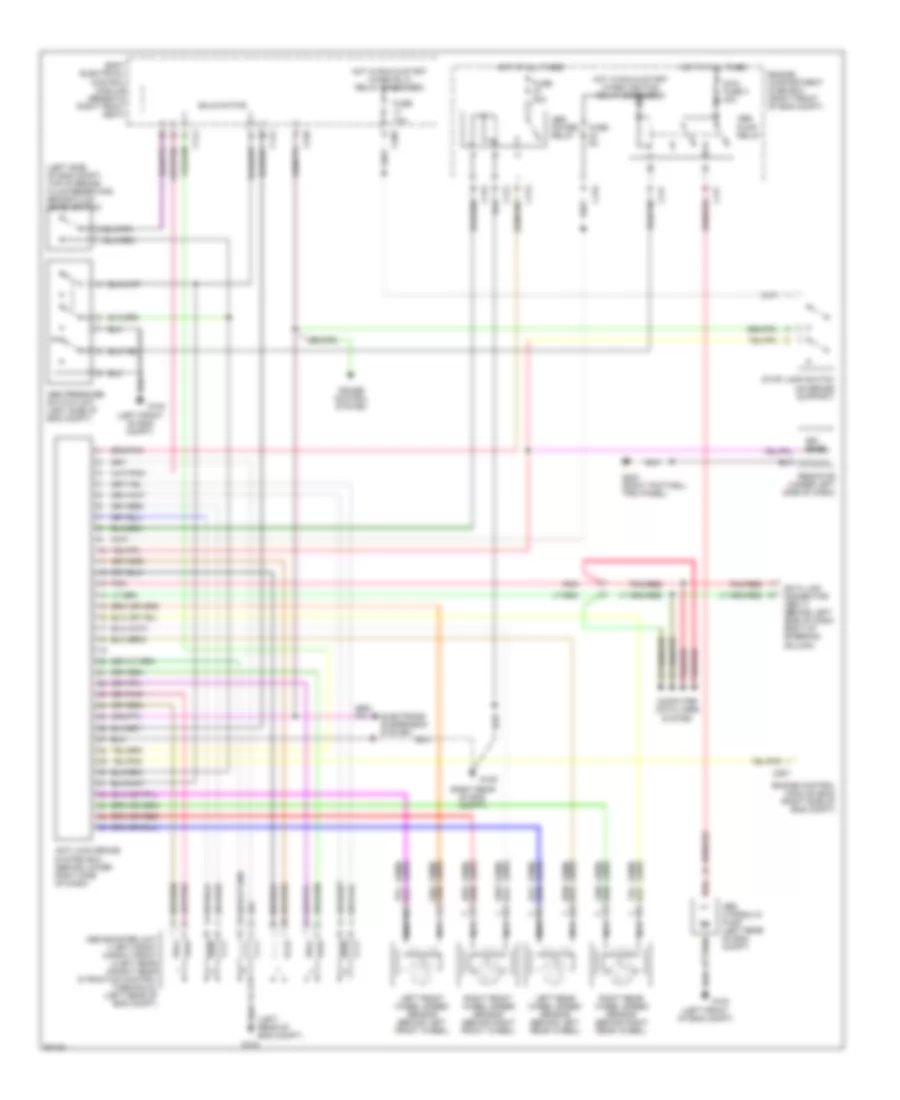 Anti-lock Brake Wiring Diagrams for Land Rover Range Rover SE 1997