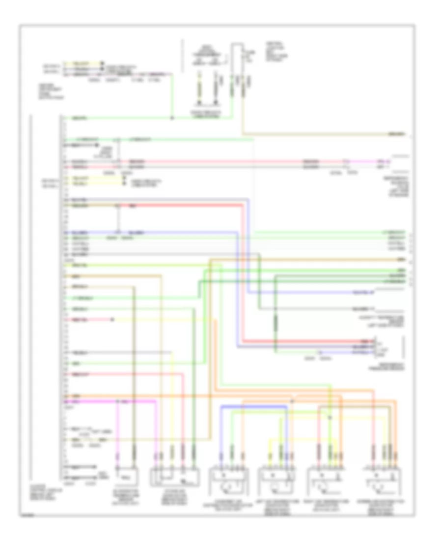 Automatic A C Wiring Diagram 1 of 2 for Land Rover Range Rover Sport Supercharged 2012