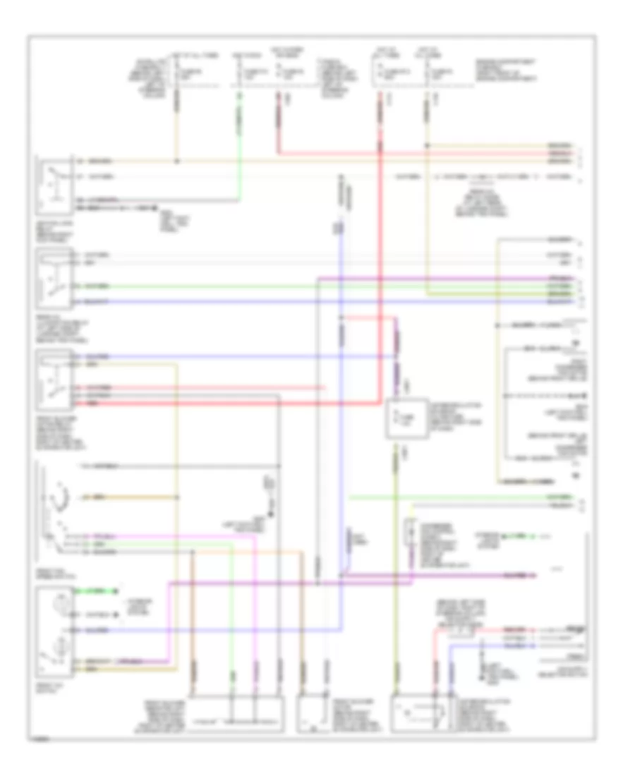 Air Conditioning Wiring Diagrams 1 of 2 for Land Rover Discovery LE 1998