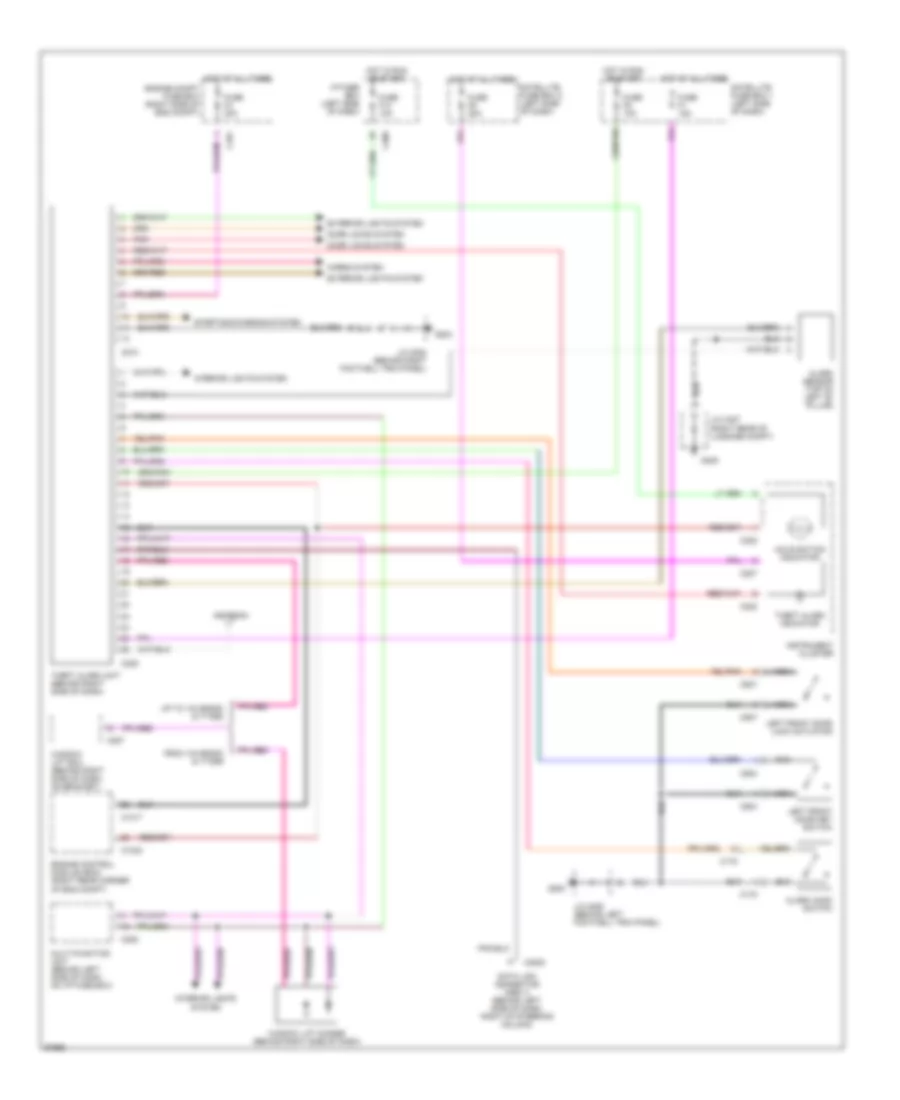 Anti theft Wiring Diagram for Land Rover Discovery LE 1998
