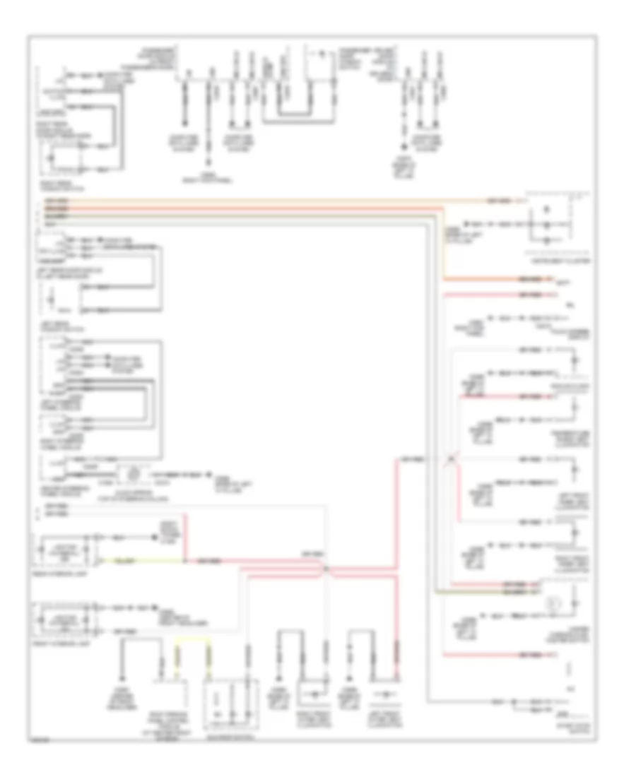 Instrument Illumination Wiring Diagram 2 of 2 for Land Rover Range Rover Supercharged 2012