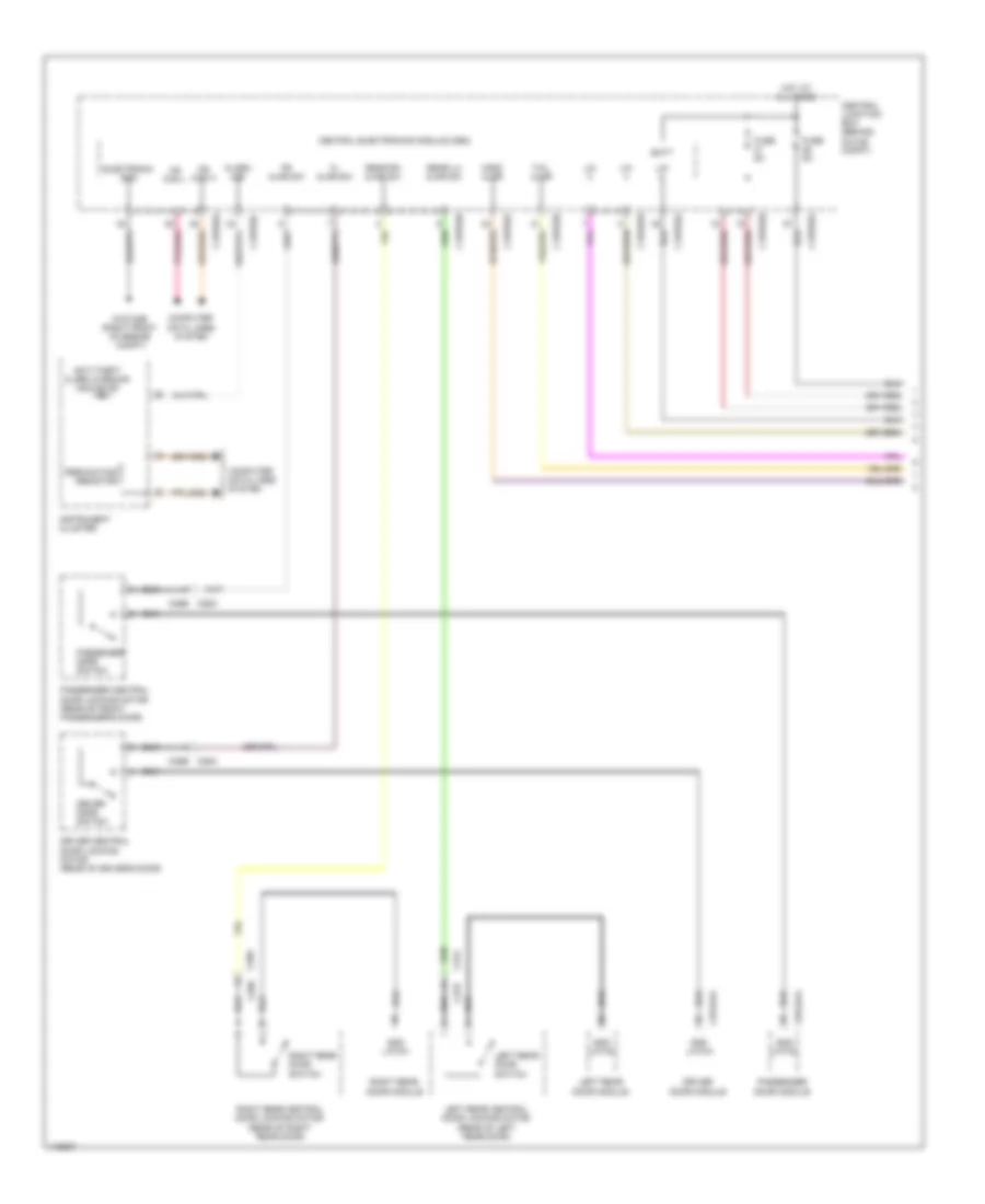 Anti theft Wiring Diagram 1 of 2 for Land Rover Discovery 2 2013