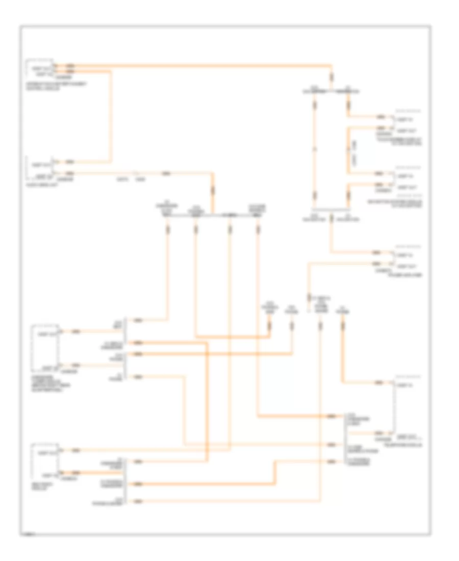 Fibre Optic Network Wiring Diagram for Land Rover Discovery 2 2013