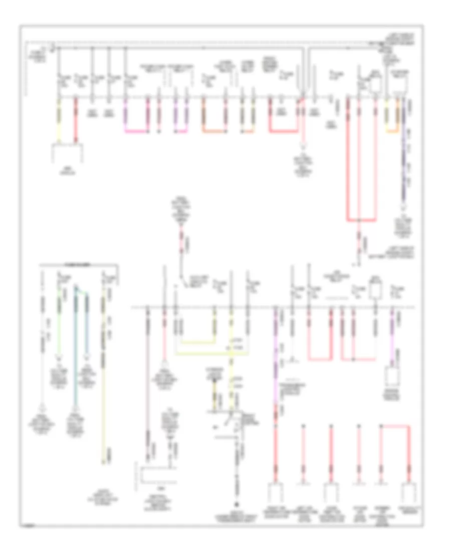 Power Distribution Wiring Diagram 4 of 4 for Land Rover Discovery 2 2013
