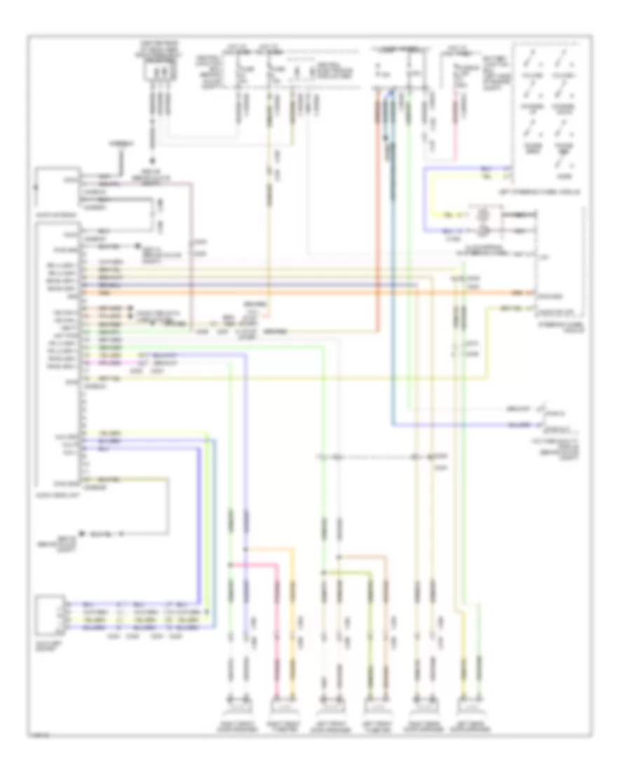 Radio Wiring Diagram, Low Line for Land Rover Discovery 2 2013