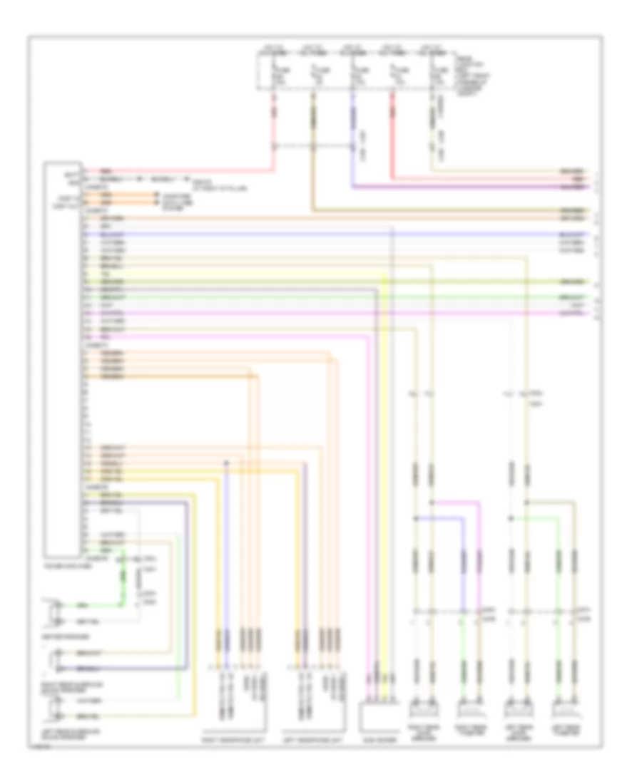 Radio Wiring Diagram High Line 1 of 3 for Land Rover Discovery 2 HSE 2013
