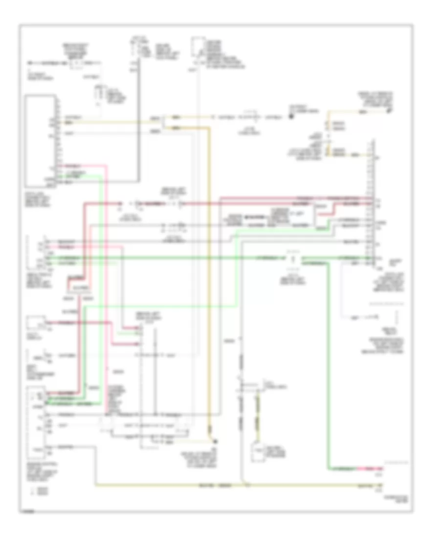 схема соединителя канала связи для Lexus GS 300 2005