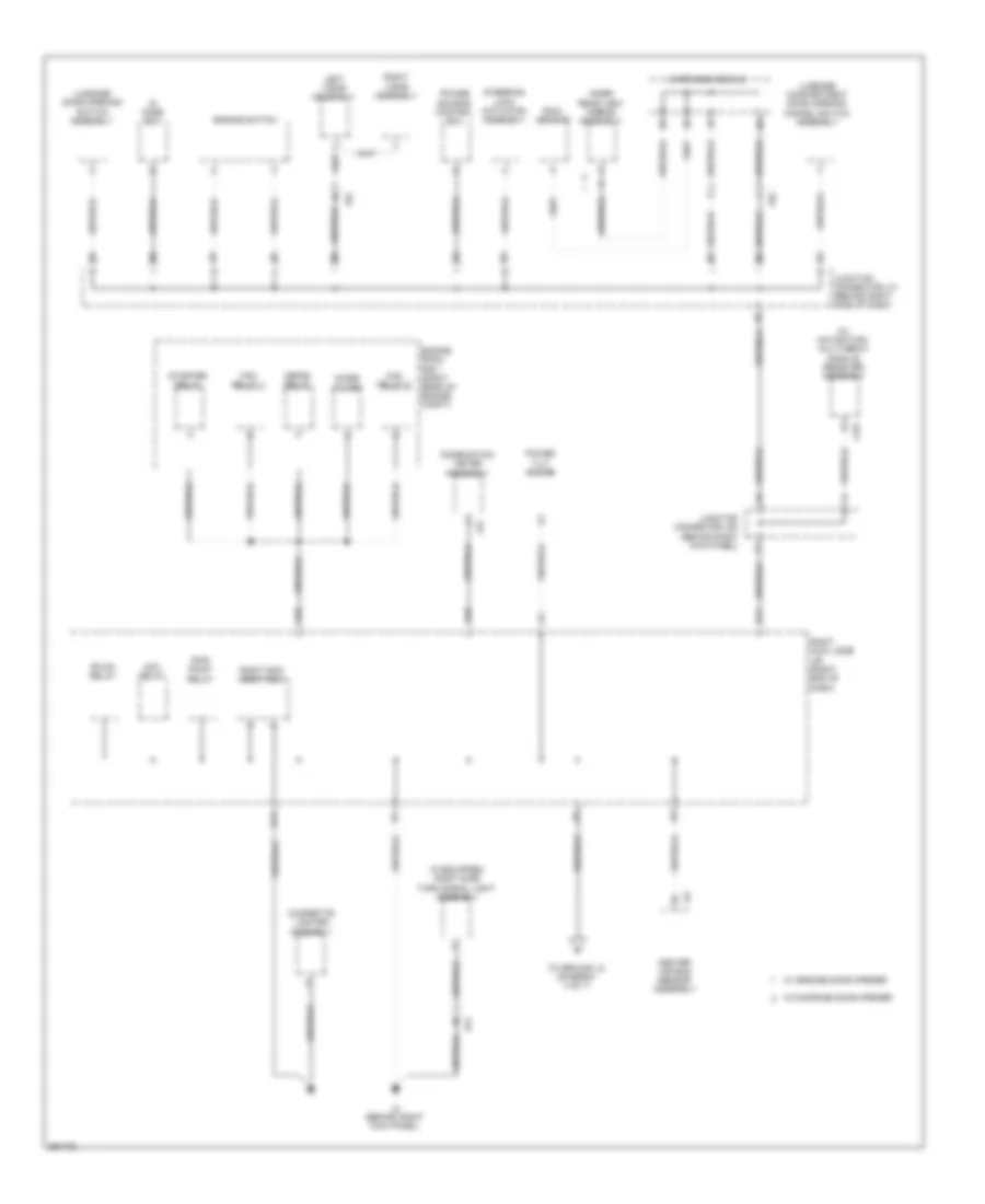 Электросхема подключение массы заземления (3 из 7) для Lexus IS F 2014