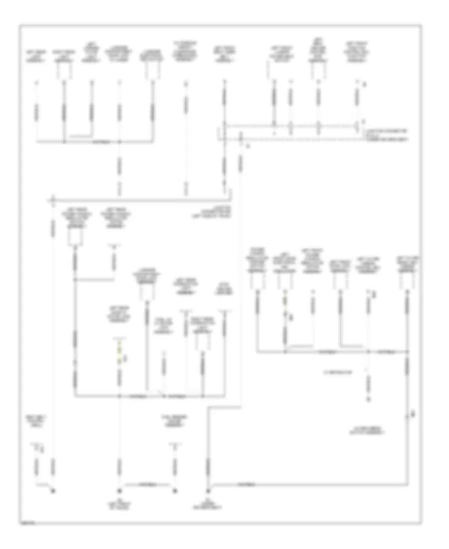 Электросхема подключение массы заземления (5 из 7) для Lexus IS F 2014