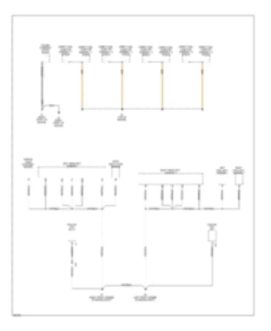 Электросхема подключение массы заземления (7 из 7) для Lexus IS F 2014