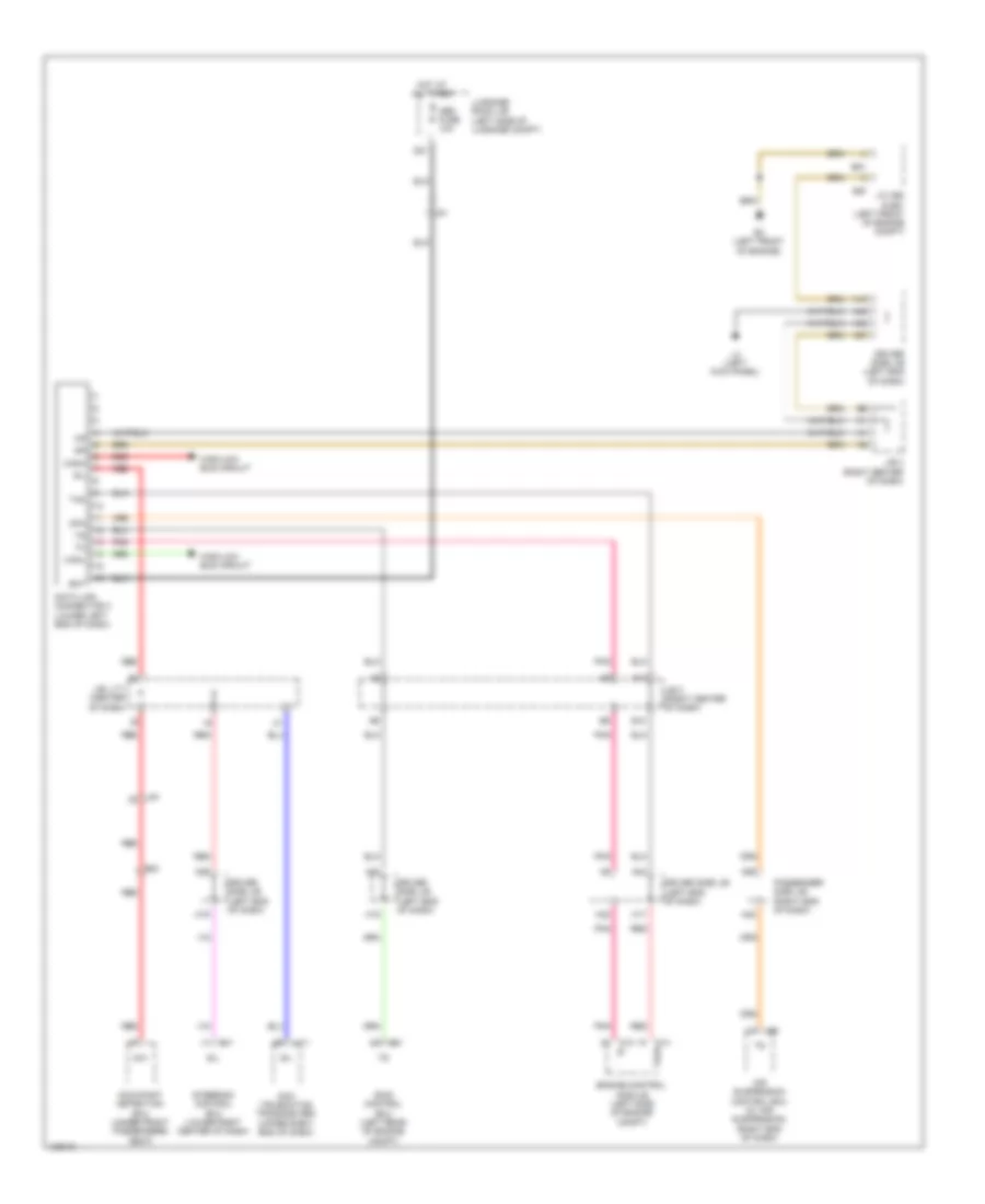 схема соединителя канала связи для Lexus LS 460 F Sport 2014