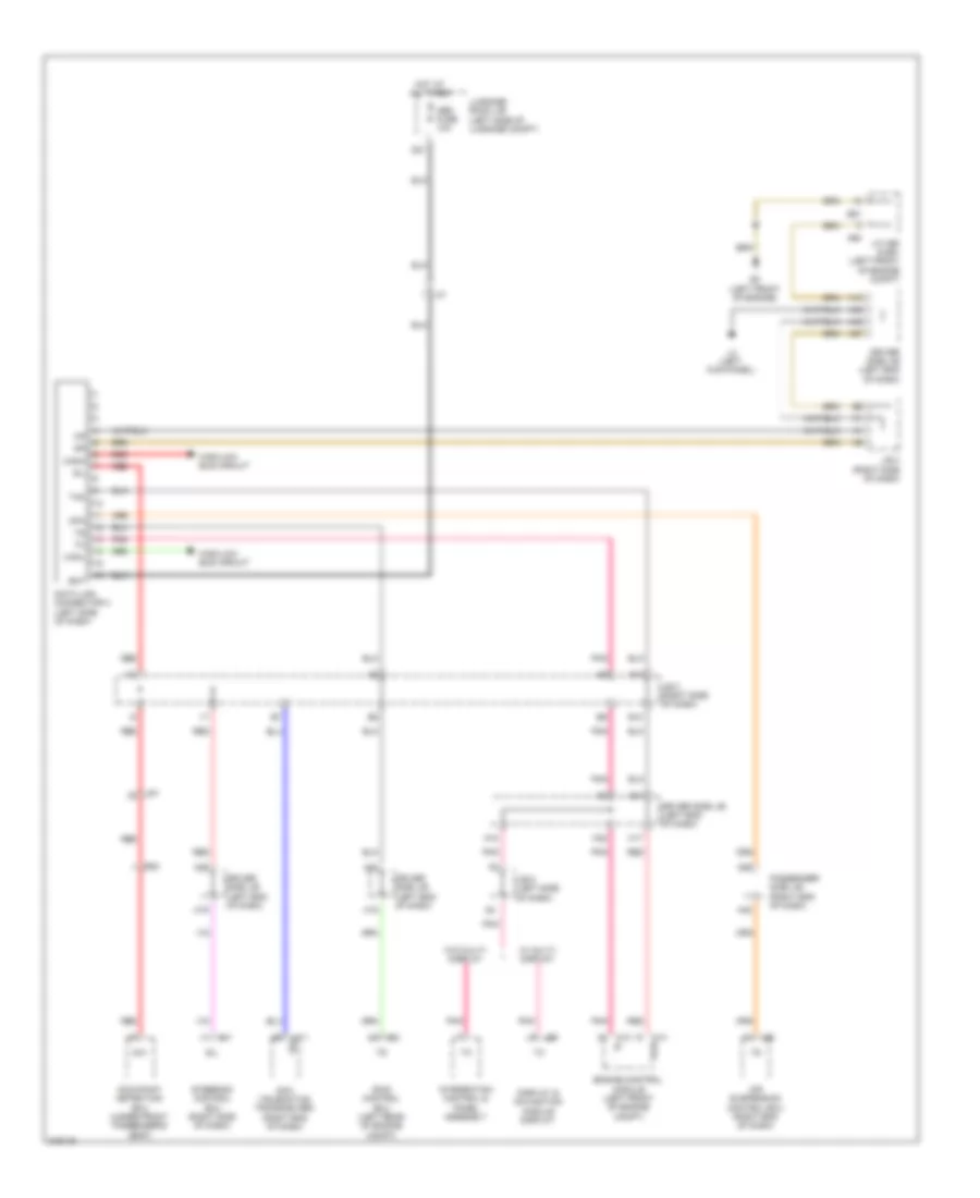 схема соединителя канала связи для Lexus LS 460 2011
