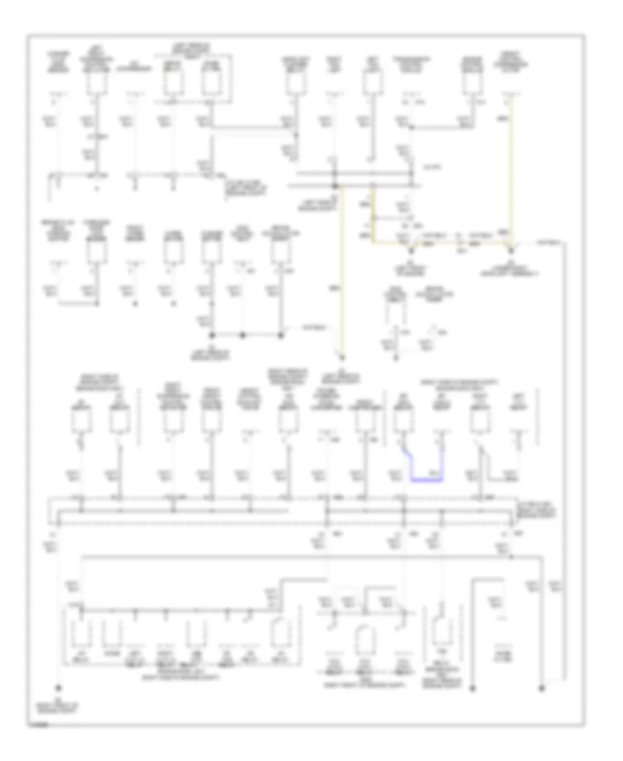 Электросхема подключение массы заземления (1 из 6) для Lexus LS 460 2011