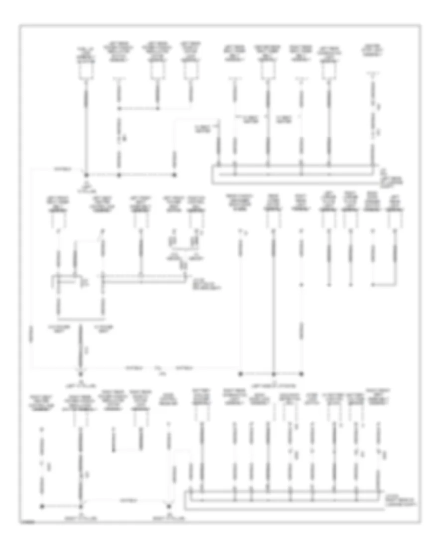 Электросхема подключение массы заземления (5 из 5) для Lexus CT 200h 2012