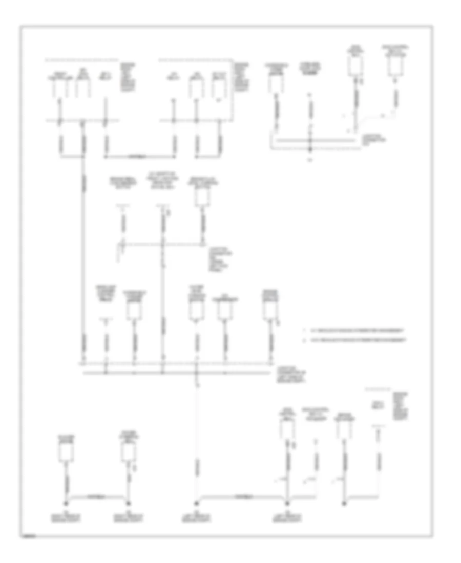 Электросхема подключение массы заземления (1 из 7) для Lexus IS 350 2007