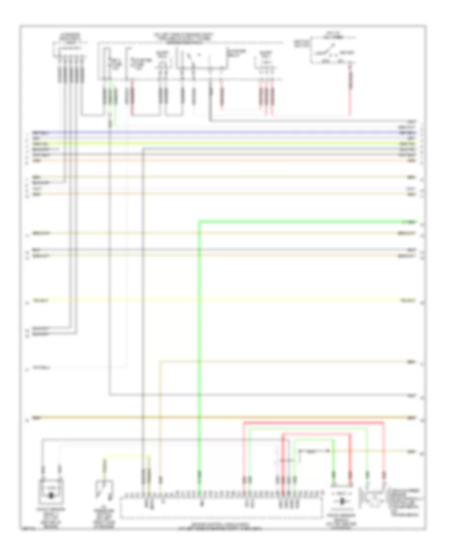 4.3L, Электросхема системы управления двигателем (3 из 6) для Lexus SC 430 2007