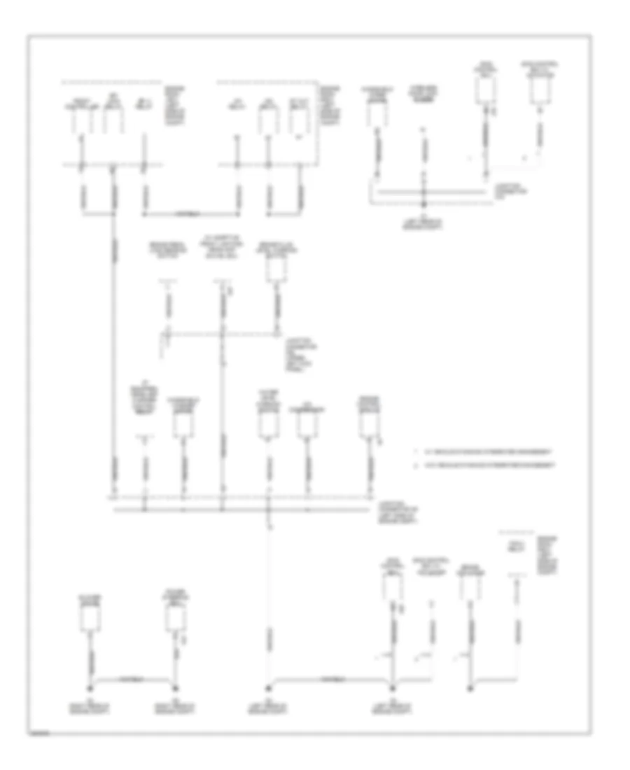 Электросхема подключение массы заземления (1 из 7) для Lexus IS 250 2008