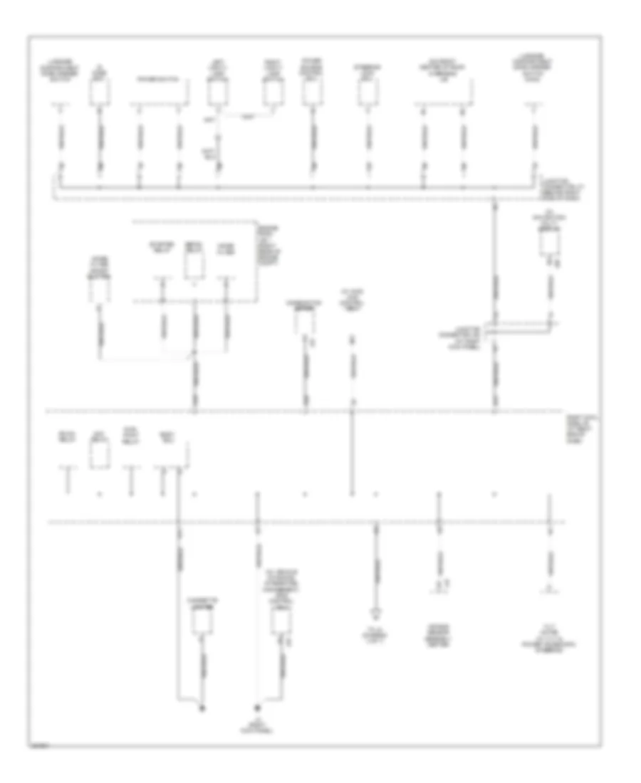 Электросхема подключение массы заземления (3 из 7) для Lexus IS 250 2008