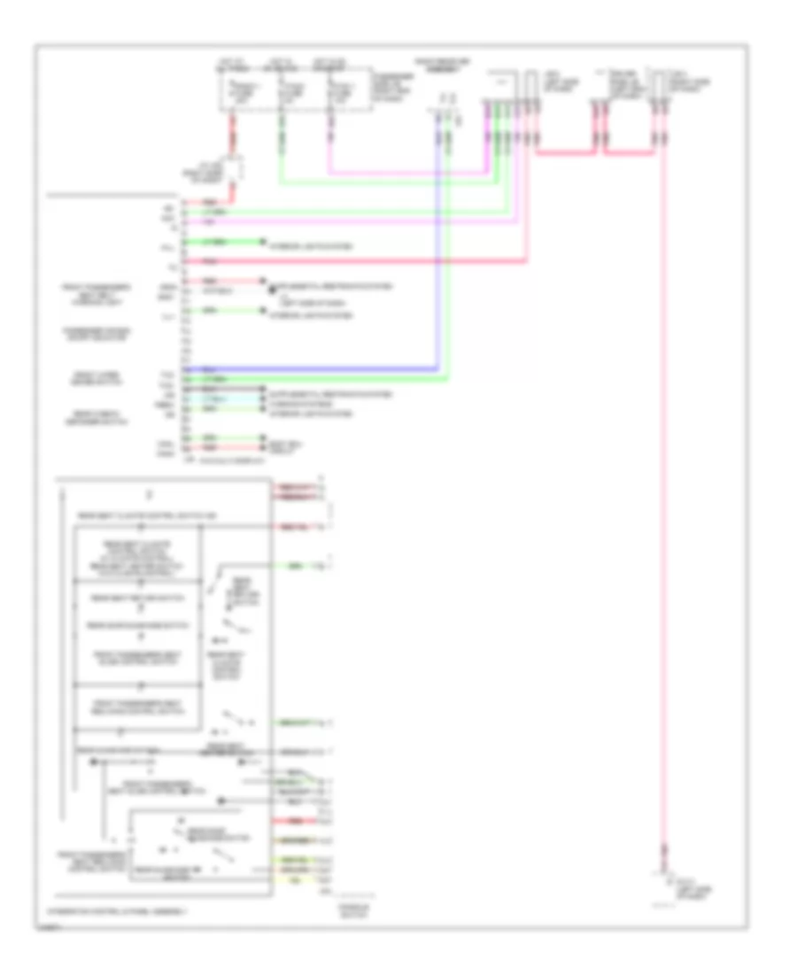 управление интеграцией и схема панели, С осман для Lexus LS 460 2012