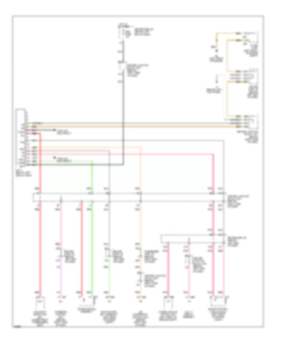 схема соединителя канала связи для Lexus LS 600hL 2008