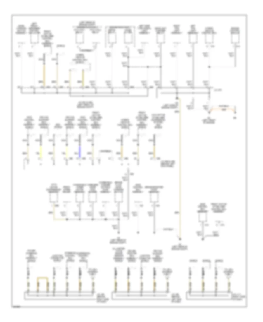 Электросхема подключение массы заземления (1 из 7) для Lexus LS 600hL 2008